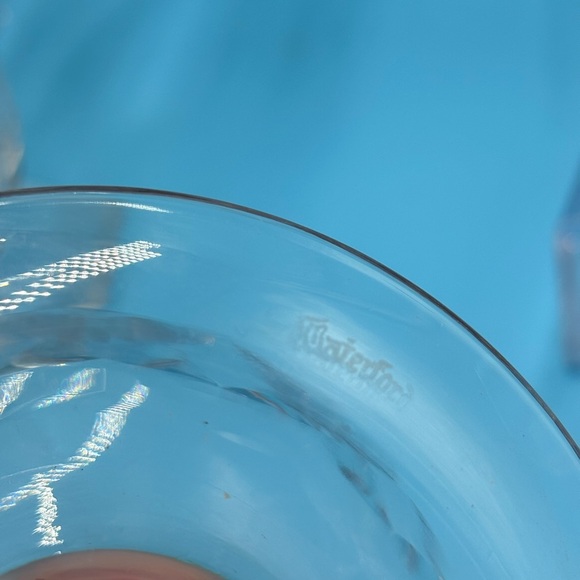 6 Waterford Crystal Wine Goblets – “Kildare” Pattern | 1952 Gothic Signature - Picture 9 of 12